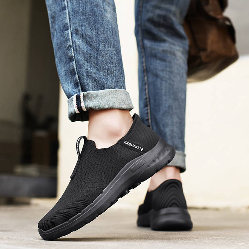 Men's Comfortable Waterproof Slip-On Casual Shoes Orthopedic Shoes