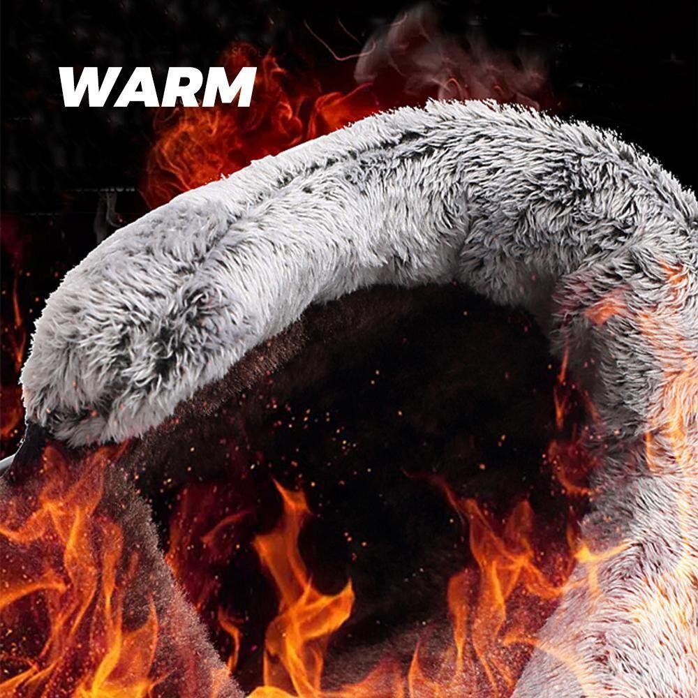 ❄️Winter Thermal Villi Leather Slip On High Top Walking Boots FOR MALE & FEMALE.