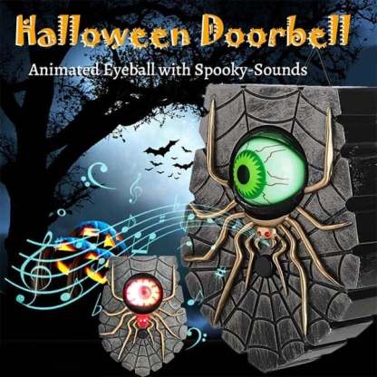 Halloween One Eyed Doorbell with Spooky Sounds
