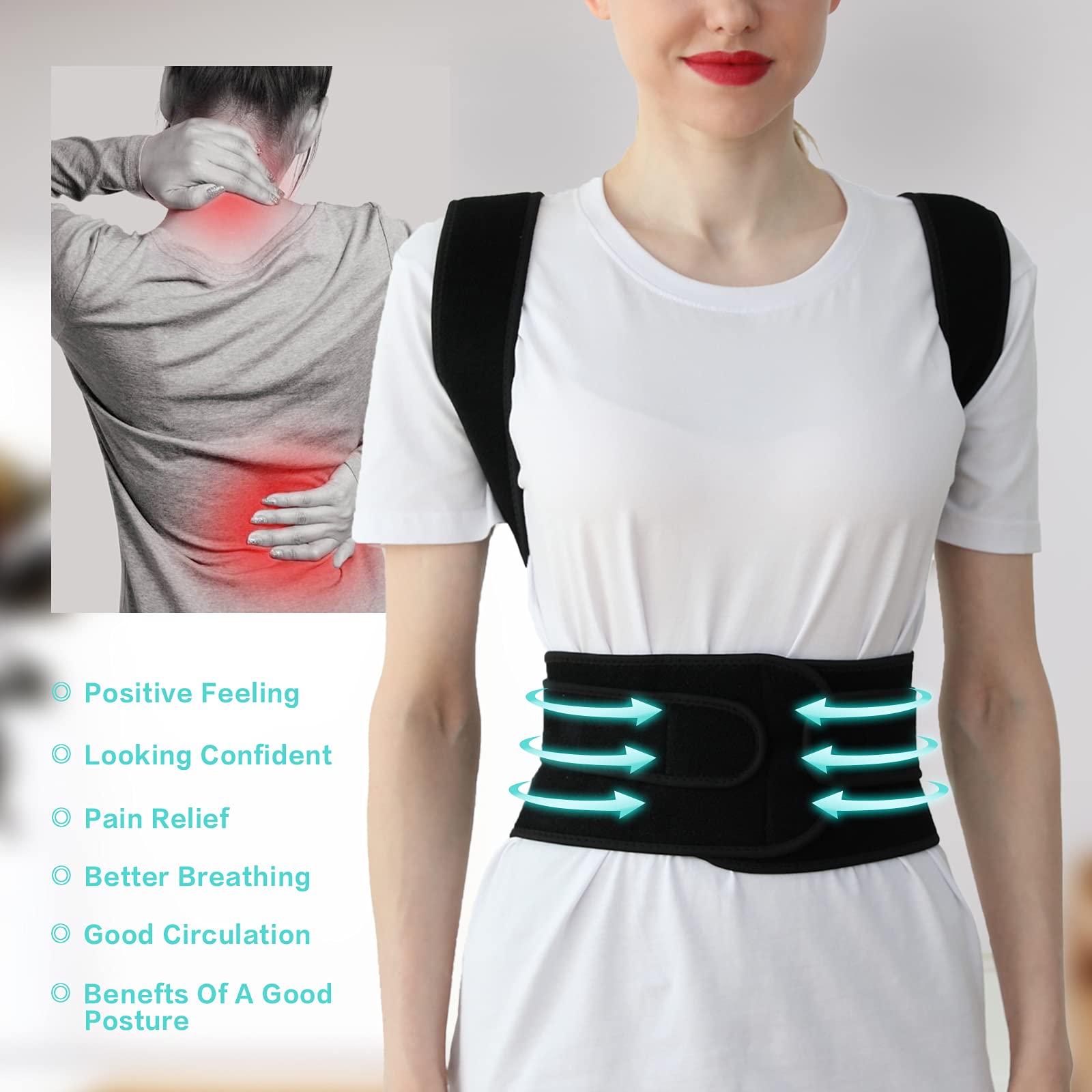 🔥HOT SALE - Posture Corrector for Women and Men-PLAWLTD