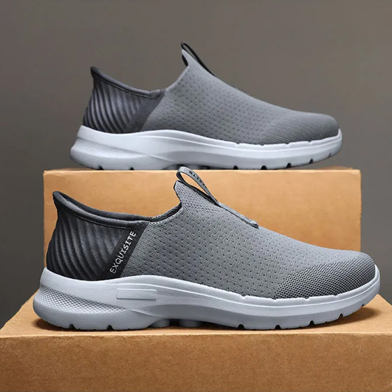 Men's Comfortable Waterproof Slip-On Casual Shoes Orthopedic Shoes