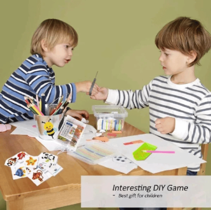 （Promotion🔥- SAVE 48% OFF）👍DIY children's free stick cartoon diamond painting