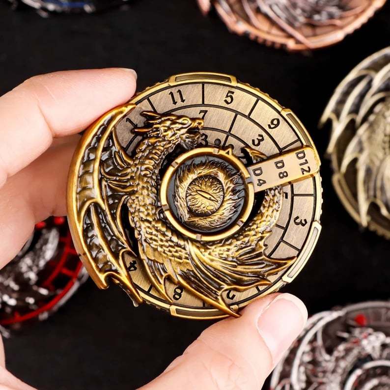 🎲2025 Newest-Metal Dragon Compass Dice🐉