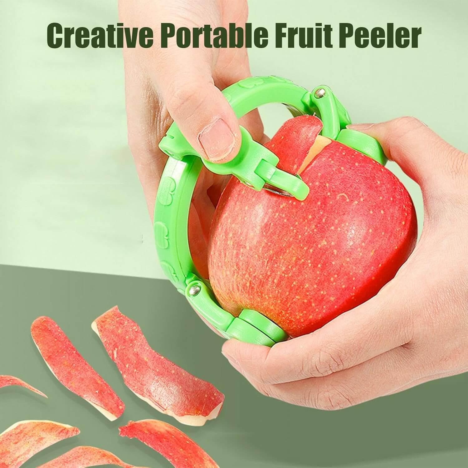 🔥2025 New🍎FoldiPeel - Fruit Rotating Quick Peeler
