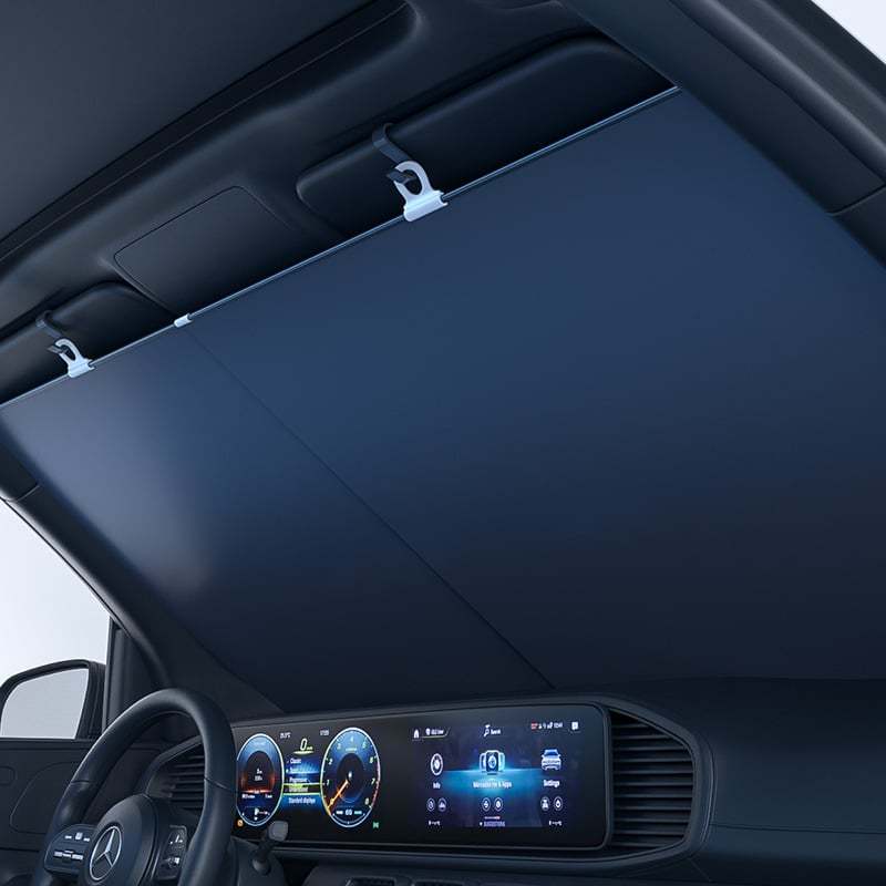 🌞2025 NEW🔥 Automatic retractable car sunshade