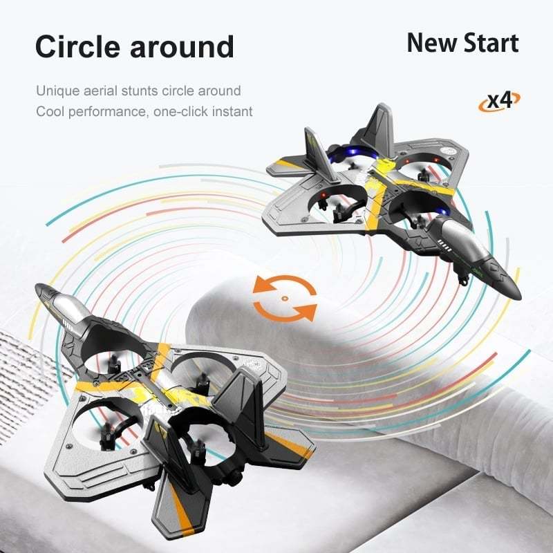🎁2025 HOT SALE - 70% OFF🎁 V17 Jet Fighter Stunt RC Airplane ✈️