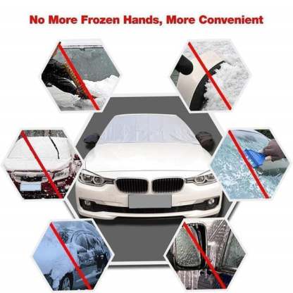 🔥Last Day Promotion 49%OFF🔥 Windshield Snow Cover Sunshade