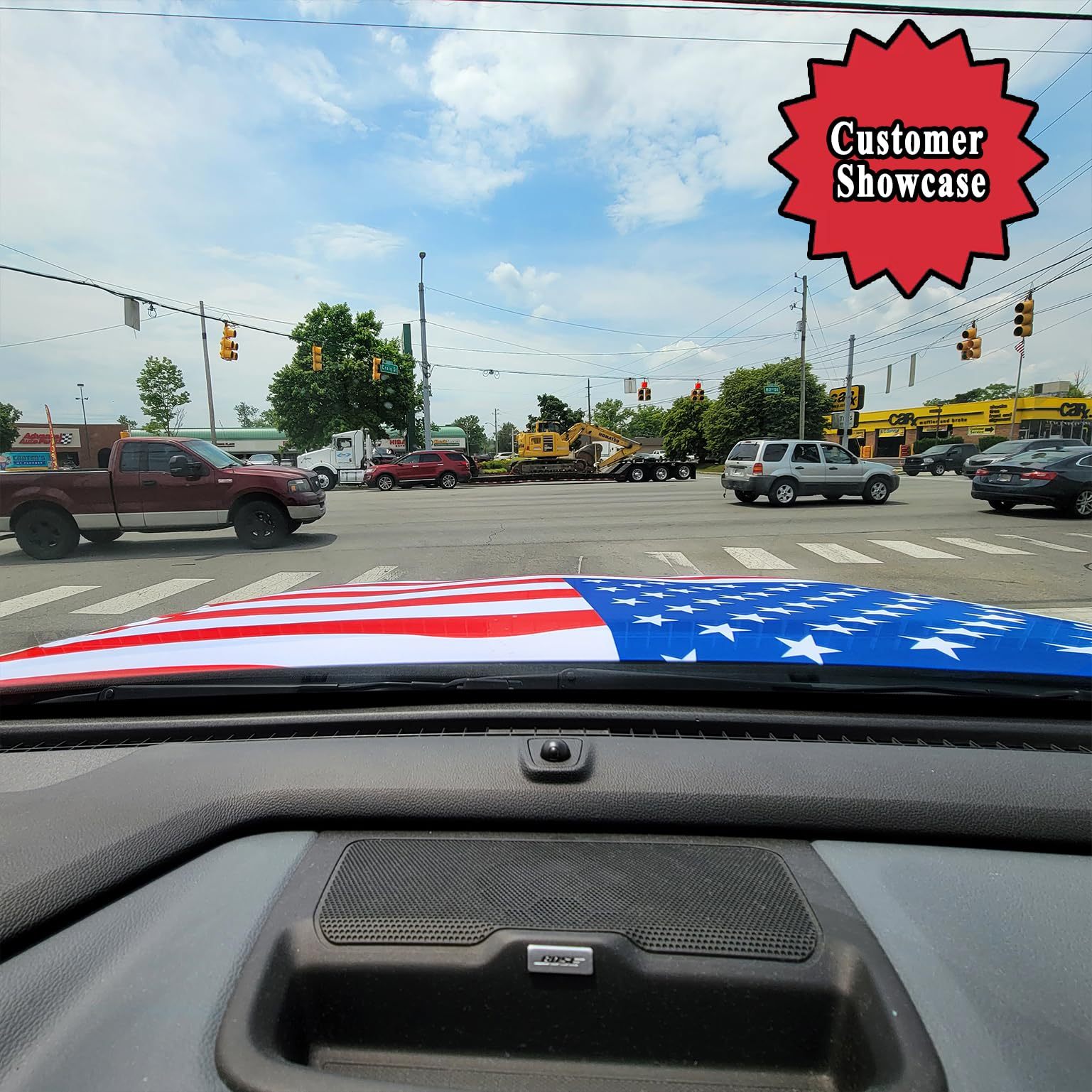 🔥ON SALE - 50% OFF🔥American Flag Car Hood Cover-PLAWLTD