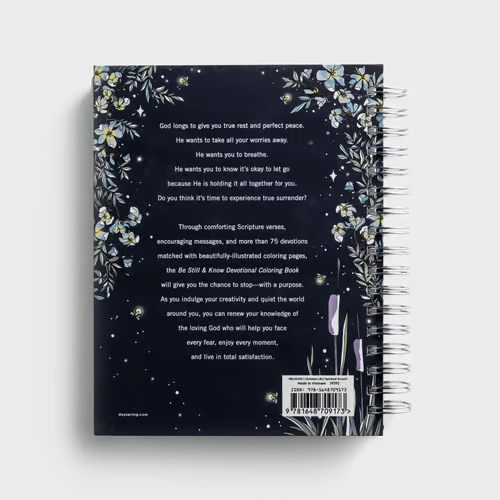 🔥LAST DAY SALE 50% OFF - Be Still & Know: Devotional Coloring Book➕️(Hardcover)-PLAWLTD