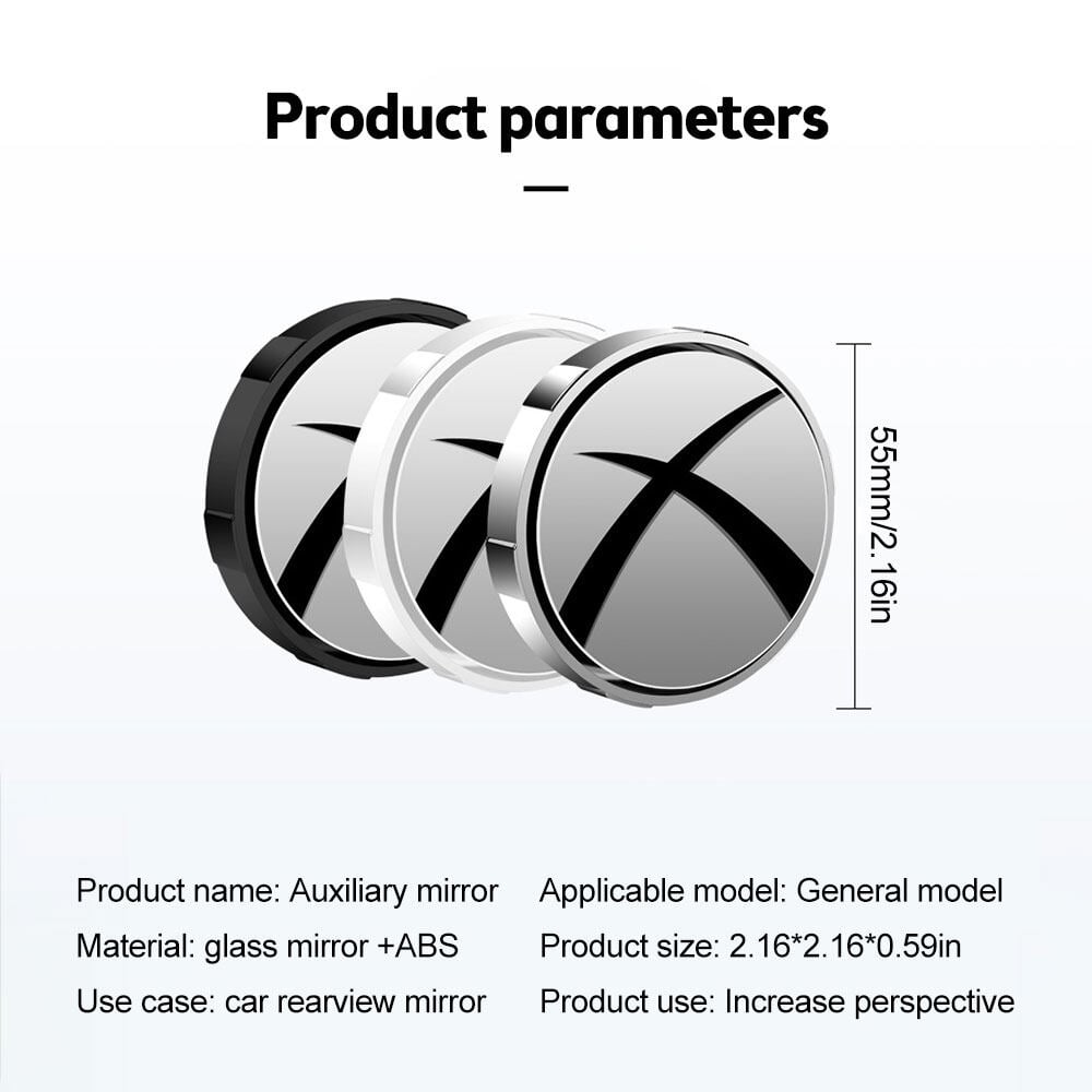 🚗Suction Cup Car Convex Blind Spot Mirror (1 Set / 2 Pcs)-PLAWLTD