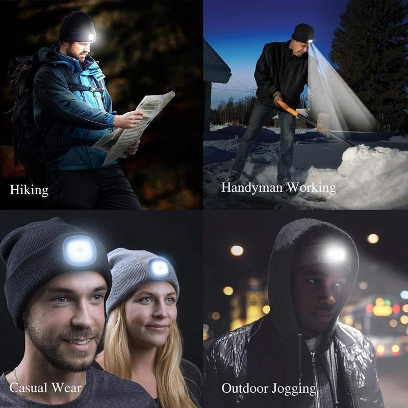 🎄CHRISTMAS SALE NOW-48% OFF-LED Beanie Light-PLAWLTD
