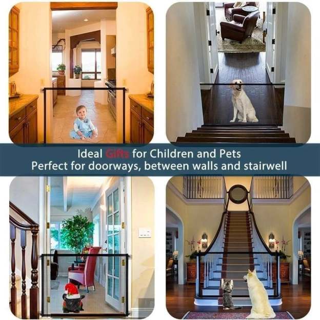 (  Promotion 49% Off!) Portable Kids &Pets Safety Door Guard
