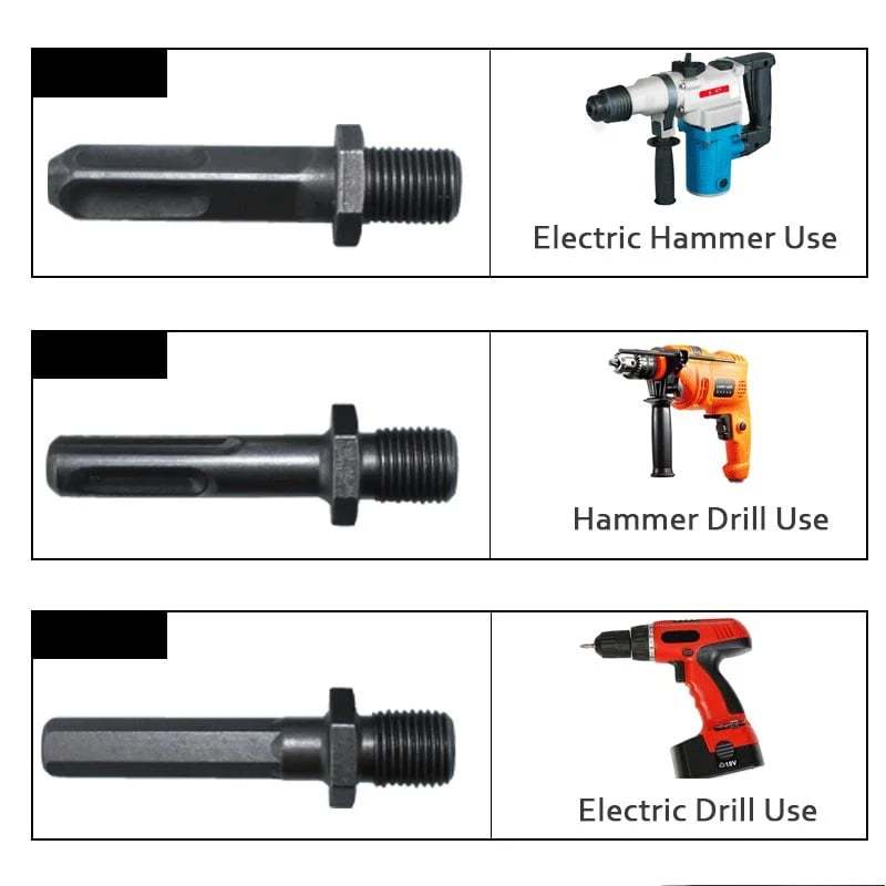 Firewood Drill Bit Set - 🎉Free 3 Types Of Link Rods