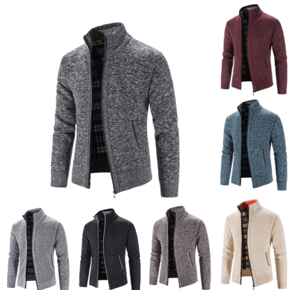 🔥60%OFF🔥Autumn and winter men's zipper sweater work wear casual wear