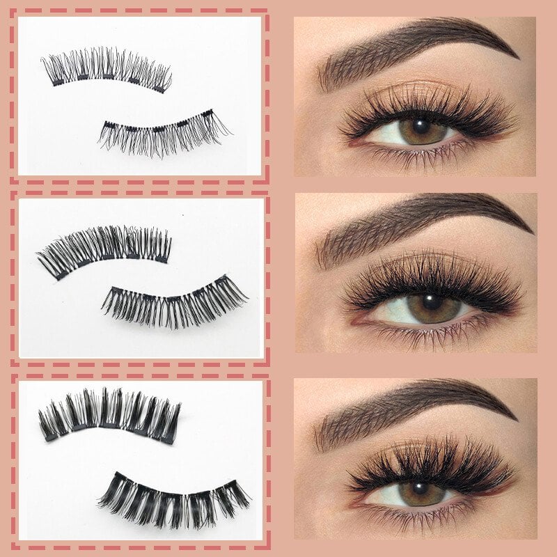 🔥🔥 REUSABLE  MAGNETIC EYELASH KIT-PLAWLTD