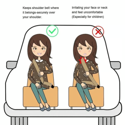 ⚡ Universal Comfort Auto Car Seat Belt Adjuster-PLAWLTD