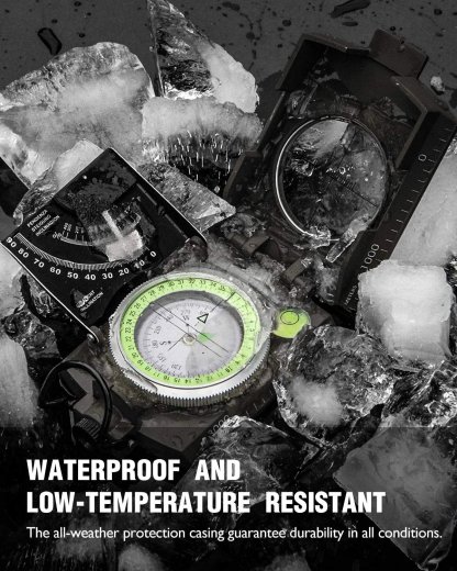 🔥Multifunctional Military Aiming Navigation Compass Compass