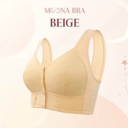Moona Bra - 2025 Front Closure Breathable Bra for Seniors