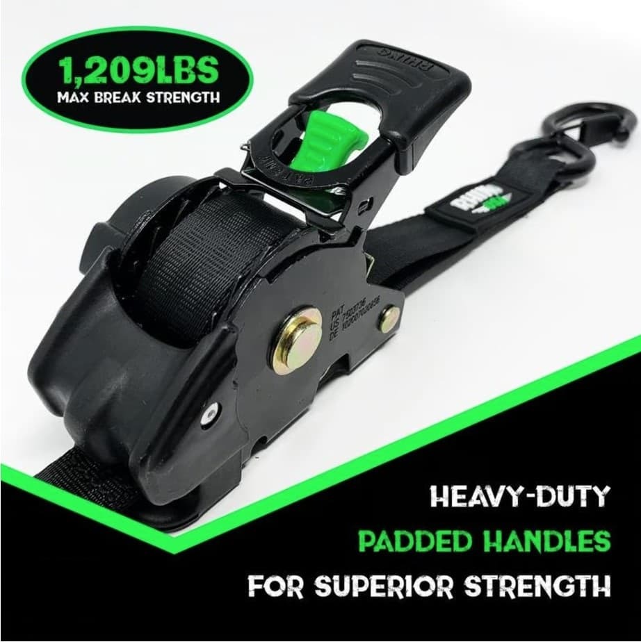 🎁2025 Perfect Gift- Retractable Ratchet Straps