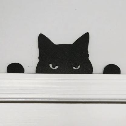 🐱2024 Christmas Gift 50% Off--Metal Adorable Cat Door Topper-PLAWLTD