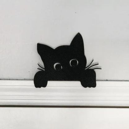 🐱2024 Christmas Gift 50% Off--Metal Adorable Cat Door Topper-PLAWLTD