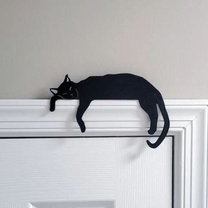 🐱2024 Christmas Gift 50% Off--Metal Adorable Cat Door Topper-PLAWLTD
