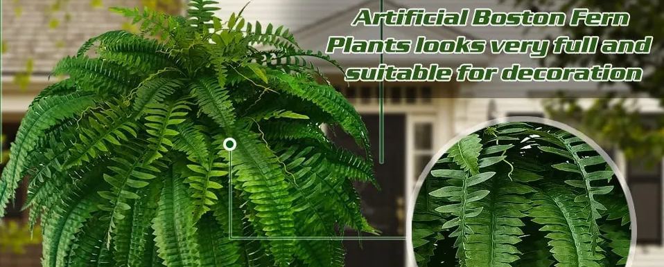 Last Day 75% OFF--UV Resistant Lifelike Artificial Boston Fern