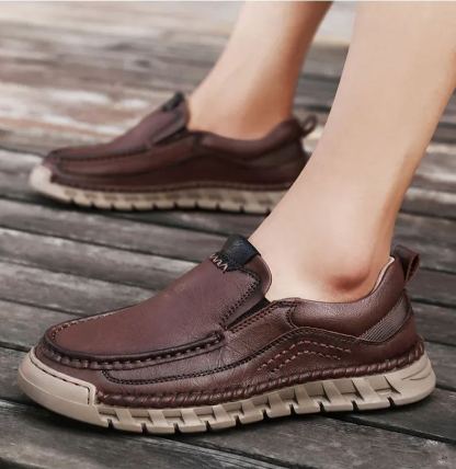 ⏰Promotion 60% OFF - Classic Men's Orthopedic Comfort Leather Slip-On Shoes-PLAWLTD