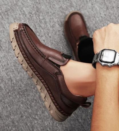 ⏰Promotion 60% OFF - Classic Men's Orthopedic Comfort Leather Slip-On Shoes-PLAWLTD