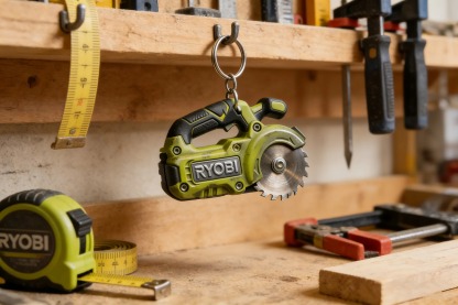 🛠️2-in-1 Makita-Inspired Mini Grinder Keychain: On-the-Go Smoothing Tool + Tool Enthusiast Collectible