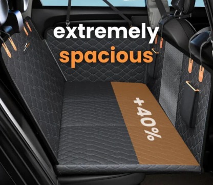 Hard bottom dog car made with protective cover