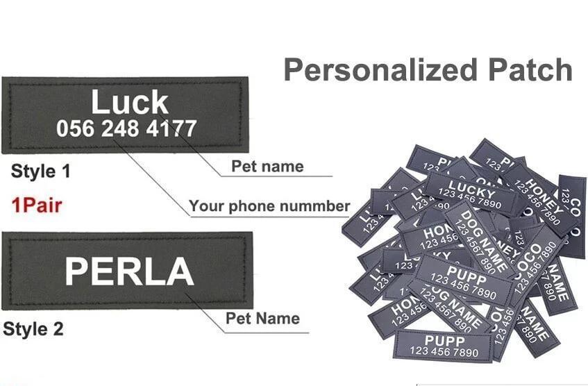 🔥Hot Sale🔥The Personalized NO PULL Harness (Can customize pet's name and your contact information)