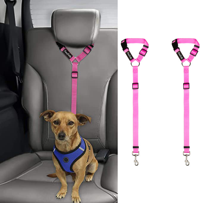 Headrest Adjustable Car Dog Leash