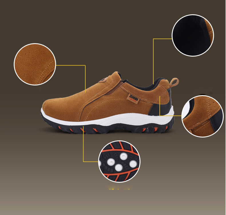 Outdoor Walking Comfortable Breathable Mens Shoes