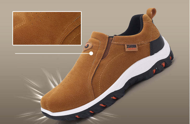 Outdoor Walking Comfortable Breathable Mens Shoes