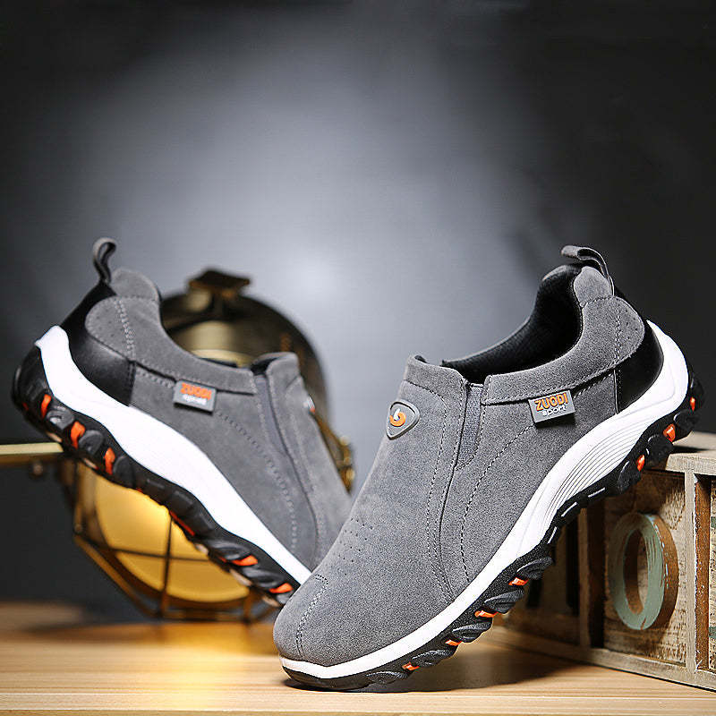 Outdoor Walking Comfortable Breathable Mens Shoes