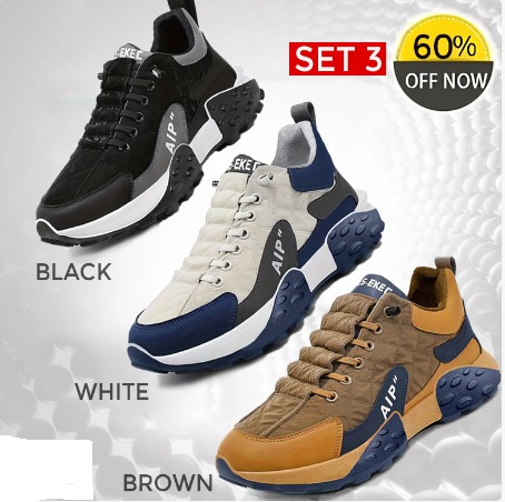 🔥Hot Sales 50% Off 🔥⭐ Men’s Leather Air Cushion Orthopedic comfort Sneaker 2024