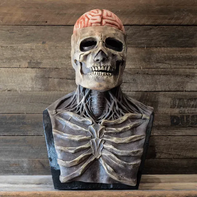 ☠️ Full Head Skeleton Halloween Mask ☠️