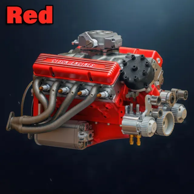 🔥Last 4 hours Sale: Save 89%-Gasoline OHV V8 Small-block Engine Model Kits