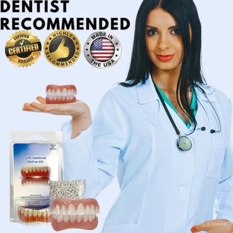 🎁 Easy Use Silicone Reline Kit for Dentures (✨BUY 2 GET 1 FREE💕)-PLAWLTD