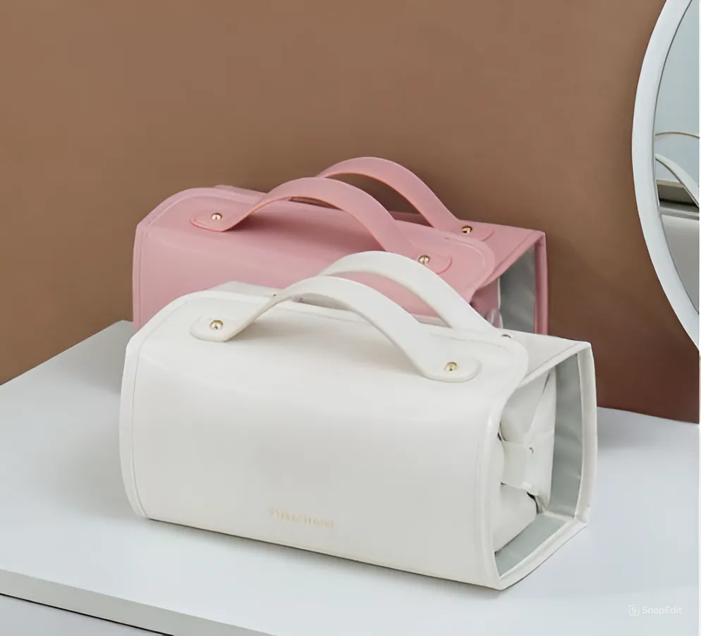 TO DAY 49% OFF Leather Waterproof Cosmetic Bag-PLAWLTD