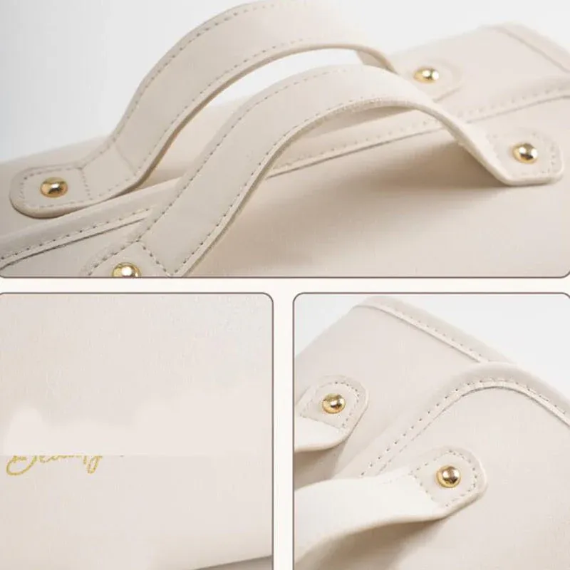 TO DAY 49% OFF Leather Waterproof Cosmetic Bag-PLAWLTD