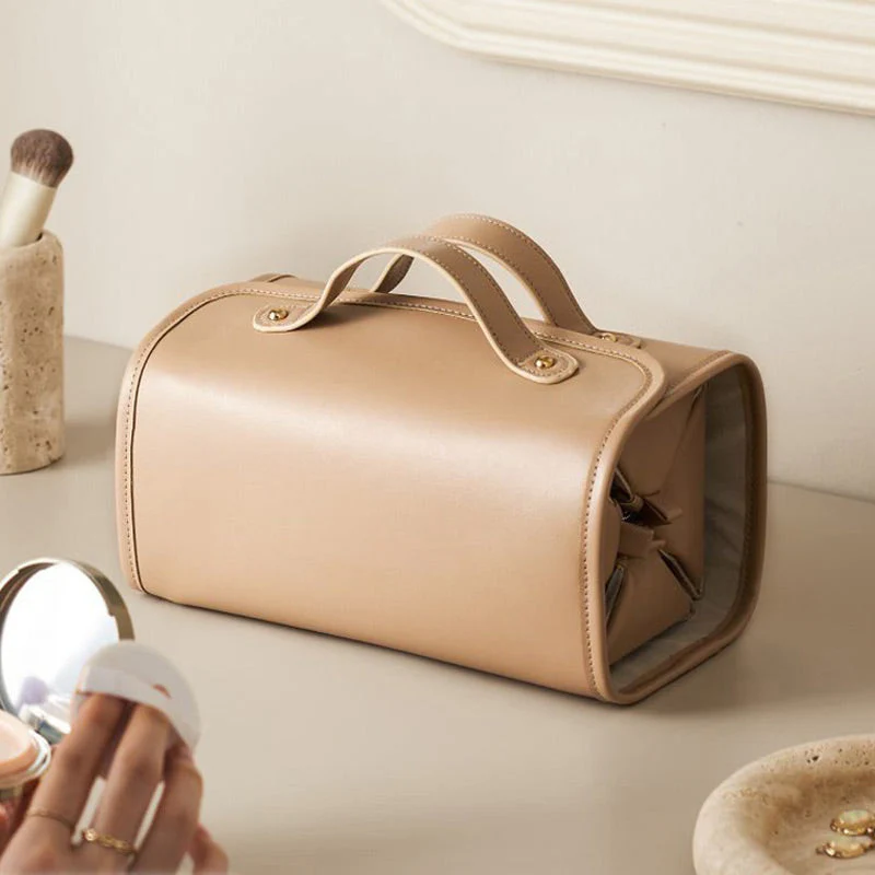 TO DAY 49% OFF Leather Waterproof Cosmetic Bag-PLAWLTD