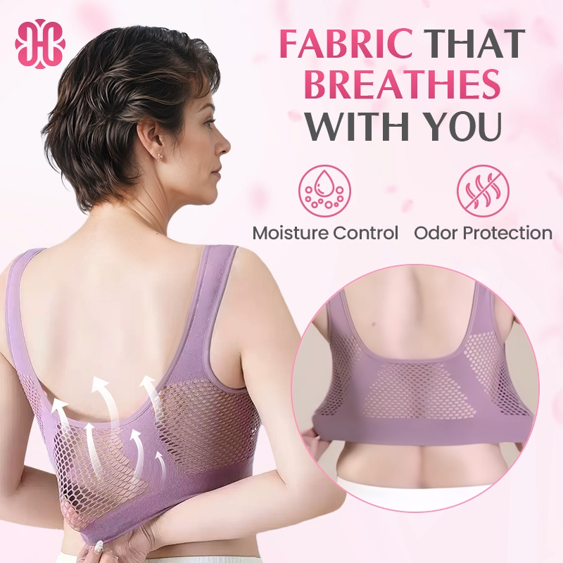 Pure Cotton Buttonless Comfy Lifting Bra