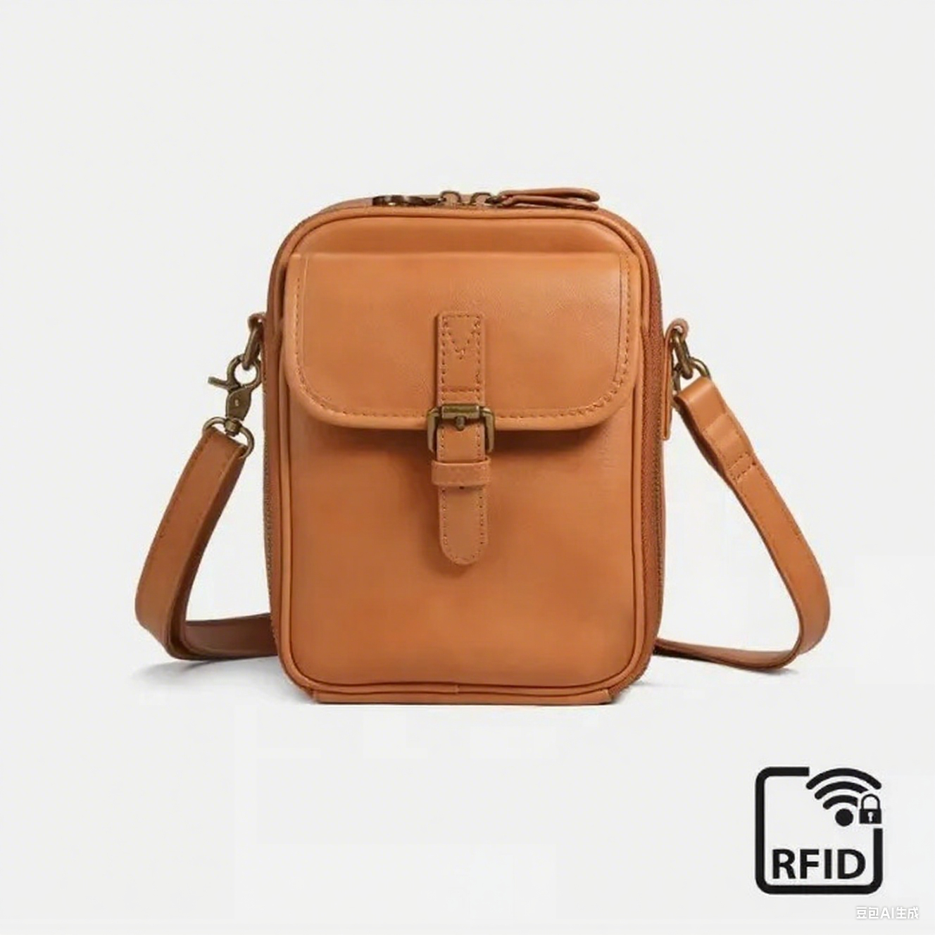 Women's Calfskin Leather Crossbody Bag