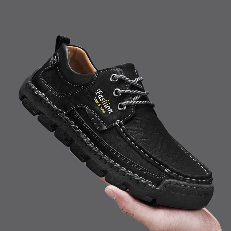 🔥Hot Sale🎉Men's premium handmade leather loafers with arch support-tidenox