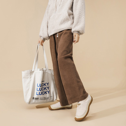 🔥🔥New product launched🔥🔥-Women's new style lamb hoof/bear paw design, flat, warm, outdoor fur-lined Birkenstock-style cotton shoes.