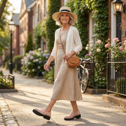 Walk on Clouds, Live Pain-Free: The Orthohealthwalk Orthopedic Platform Loafers