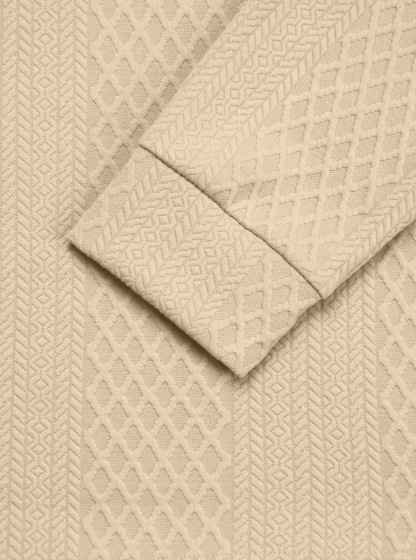 🔥 50% Rabatt: Neues Herren Polo & Sweatshirt in edlem Jacquard-Design-tidenox