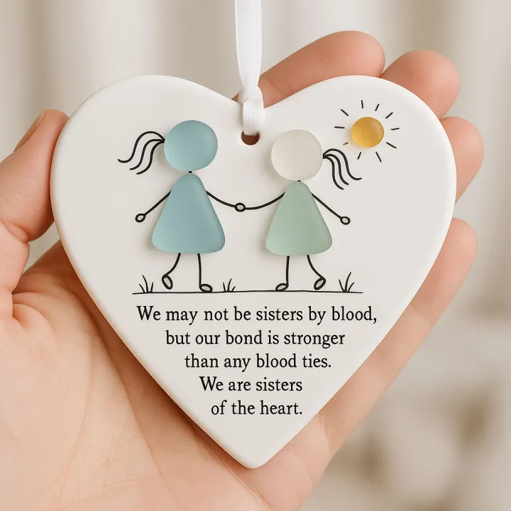 🎁💖Sea Glass Friendship Keepsake-tidenox